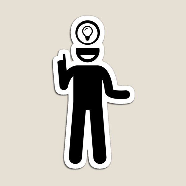 Artikelvorschau, Innovative Person Stickman - Weiße Version entworfen und verkauft von Stickman--.