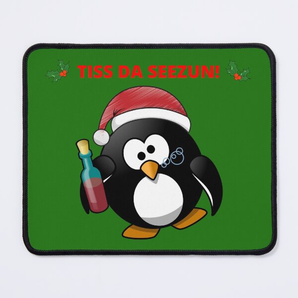 Item preview, Christmas Drunk Penguin designed and sold by JoesCornerStore.