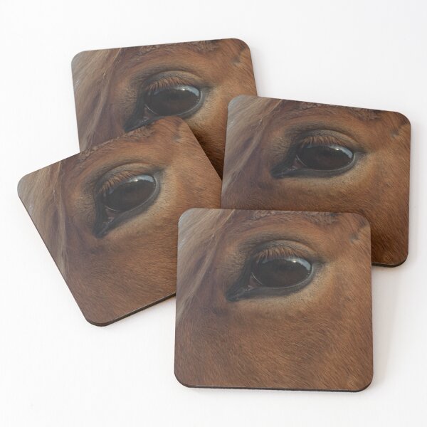 Item preview, Intimate closeup of lovely chestnut horse's eye and forelock designed and sold by Steven Holt.