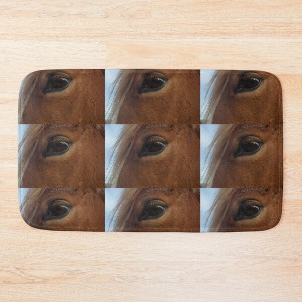 Item preview, Intimate closeup of lovely chestnut horse's eye and forelock designed and sold by Steven Holt.