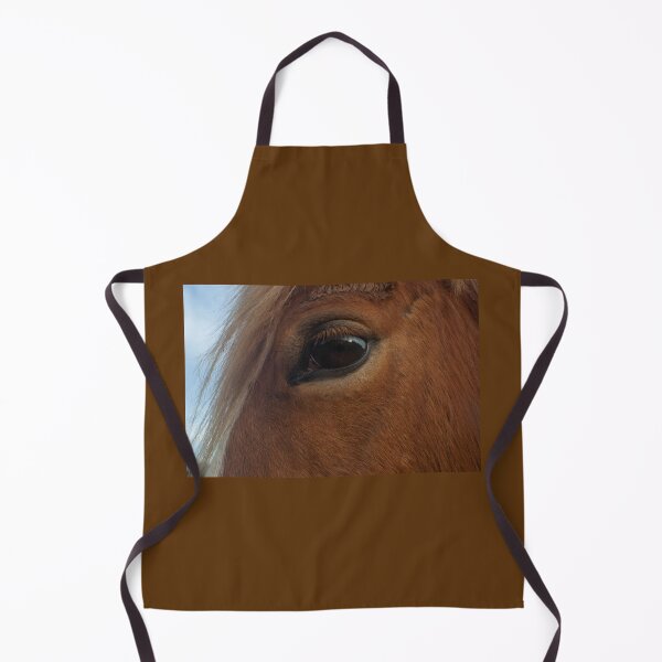 Item preview, Intimate closeup of lovely chestnut horse's eye and forelock designed and sold by Steven Holt.