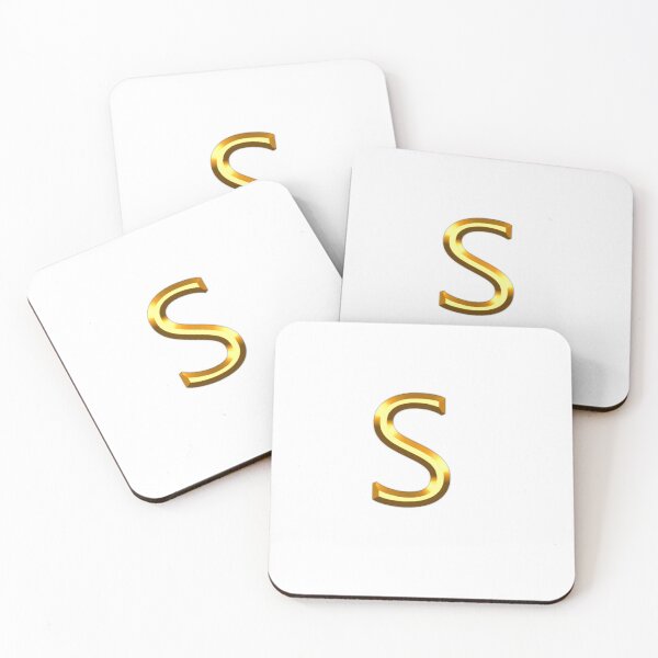 Item preview, Gold Alphabet S designed and sold by If-Art.