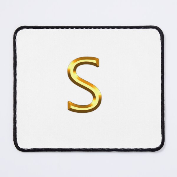 Item preview, Gold Alphabet S designed and sold by If-Art.