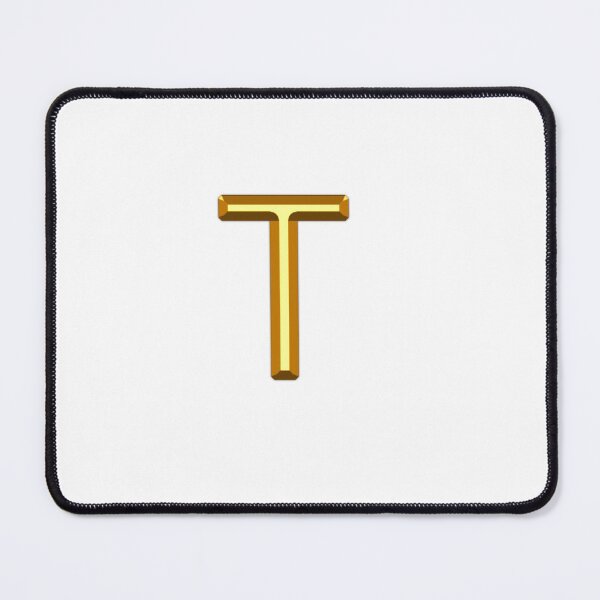 Item preview, Gold Alphabet T designed and sold by If-Art.