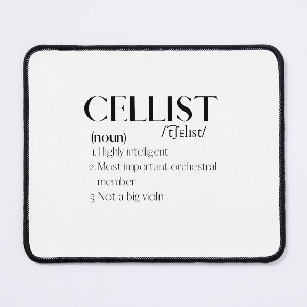 Item preview, Cellist Dictionary Definition designed and sold by choceclairs.