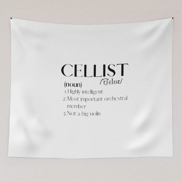 Item preview, Cellist Dictionary Definition designed and sold by choceclairs.