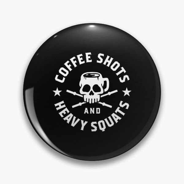 Aperçu de l'œuvre T-shirt classique avec shots de café et squats lourds créée et vendue par IrvingKihnMD.