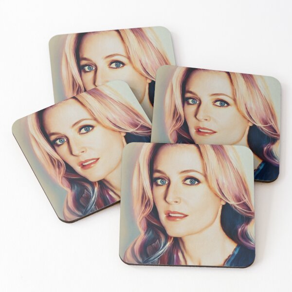 Item preview, Gillian Anderson oil color painting  designed and sold by altaircolin.