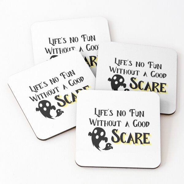 Item preview, No Fun Without a Good Scare | Black Font designed and sold by ShopLizCreates.