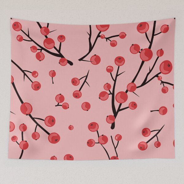 Item preview, berries pattern  designed and sold by cutecrazytshirt.
