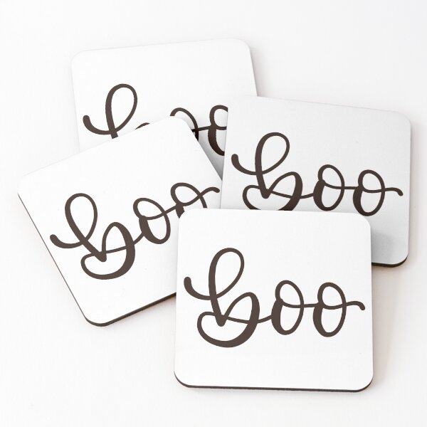 Item preview, Boo - Script in Black designed and sold by eaprice19.