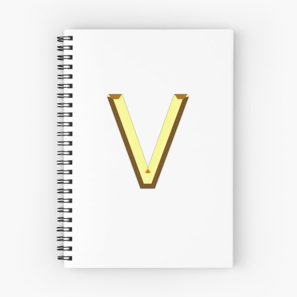 Item preview, Gold Alphabet  V designed and sold by If-Art.