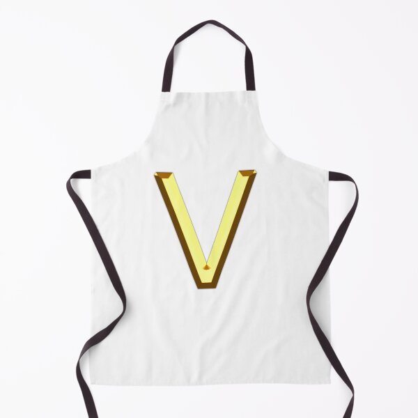Item preview, Gold Alphabet V designed and sold by If-Art.