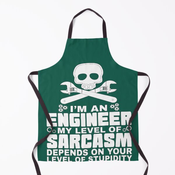 Item preview, I'm an Engineer My Level Of Sarcasm Depends On Your Stupidity designed and sold by Nadeengift.