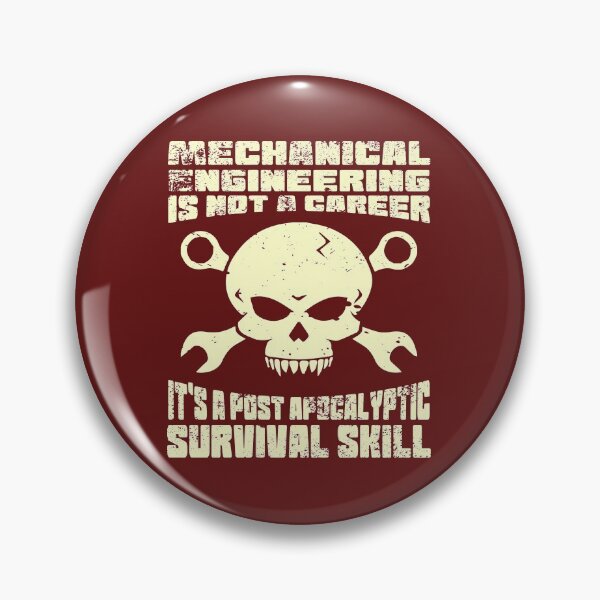 Item preview, mechanical engineering is not a career it's post apocalypyic  survival skill designed and sold by Nadeengift.