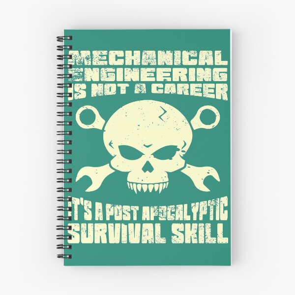 Item preview, mechanical engineering is not a career it's post apocalypyic  survival skill designed and sold by Nadeengift.