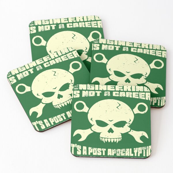 Item preview, mechanical engineering is not a career it's post apocalypyic  survival skill designed and sold by Nadeengift.