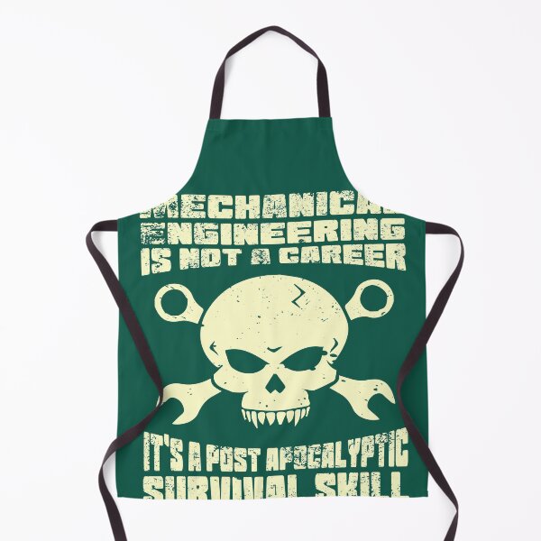 Item preview, mechanical engineering is not a career it's post apocalypyic  survival skill designed and sold by Nadeengift.