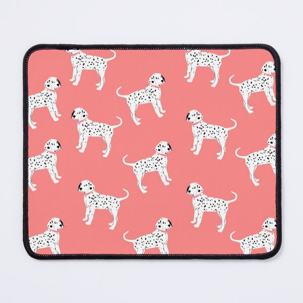 Item preview, Dalmatian joyful cute dogs with pink background designed and sold by Saba-Red-Ideas.