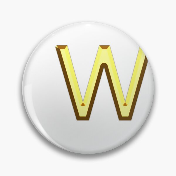 Item preview, Gold Alphabet  W designed and sold by If-Art.