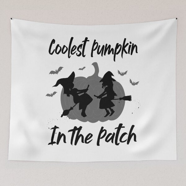 Item preview, Coolest Pumpkin in the Patch || Funny Pumpkin Halloween Design designed and sold by BlackTulips.