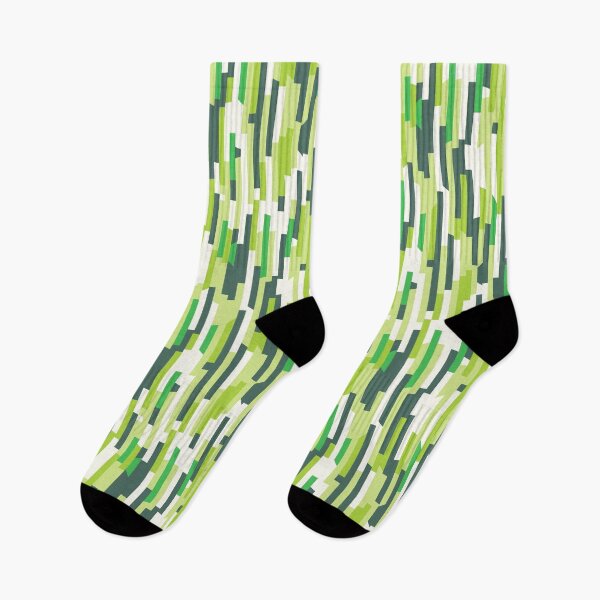 Item preview, Abstract green stripes designed and sold by pakanta.