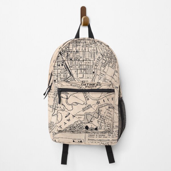Item preview, 1946 Vintage Map of Ottawa, Hull and Gatineau designed and sold by Gin Neko.
