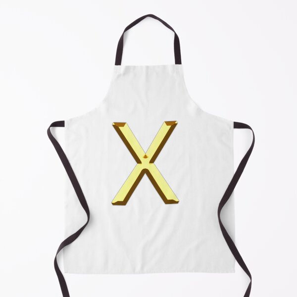 Item preview, Gold Alphabet X designed and sold by If-Art.