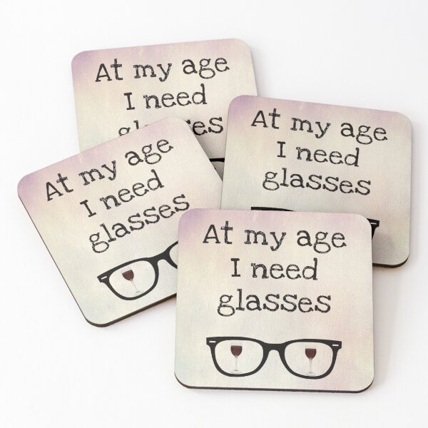 Item preview, At my age I need glasses designed and sold by ZULO.
