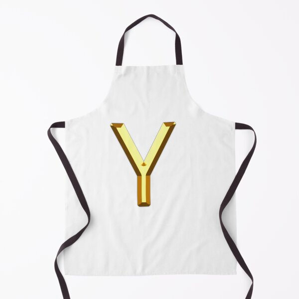 Item preview, Gold Alphabet Y designed and sold by If-Art.