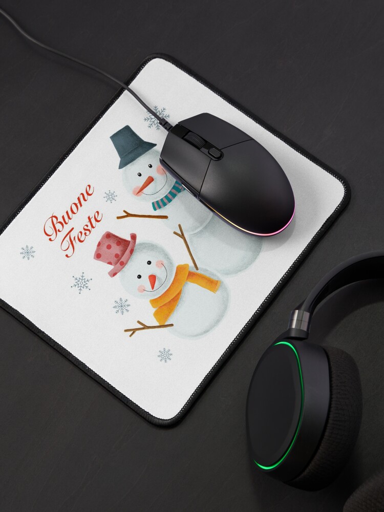 Alternate view of Buone Feste Mouse Pad