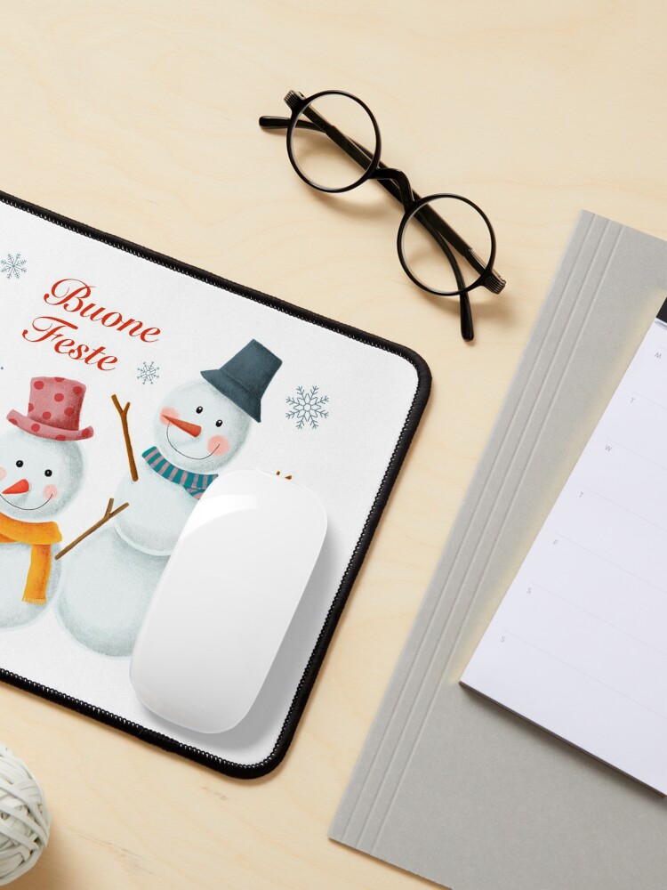 Alternate view of Buone Feste Mouse Pad