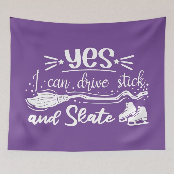 Item preview, Yes I Can Drive Stick And Skate designed and sold by TripleTriple.