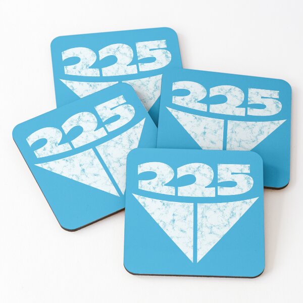 Item preview, 225 Aussie Valiant Badge (White on Blue - Worn) designed and sold by Justin Ellis.