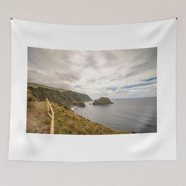 Item preview, Flores island, Azores travel destination, green and blue landscape, in nature. designed and sold by AylaHarbich.