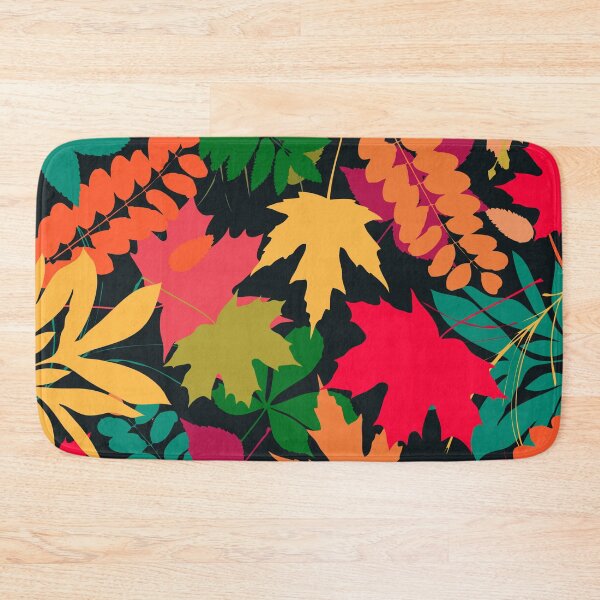 Item preview, Autumn Leaves Detail Pattern multicolor designed and sold by cutecrazytshirt.