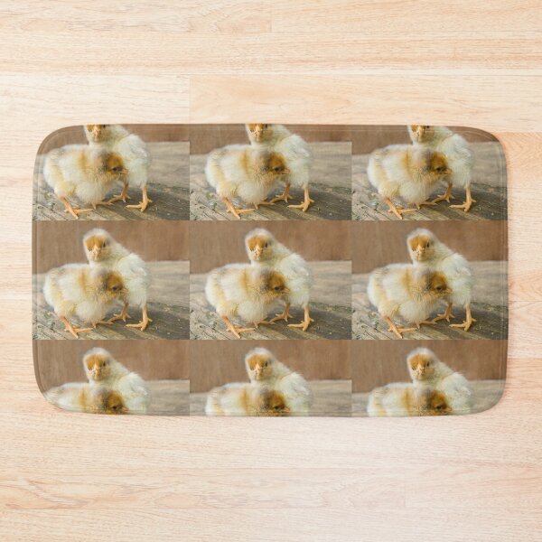 Item preview, Two Cute Baby Chicks golden polish chickens designed and sold by Steven Holt.