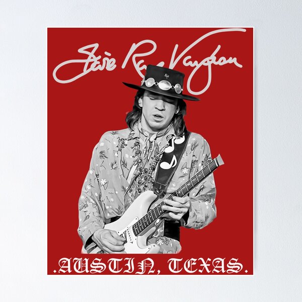 最も STEVIE RAY VAUGHAN アントンズ ソロライブポスター 