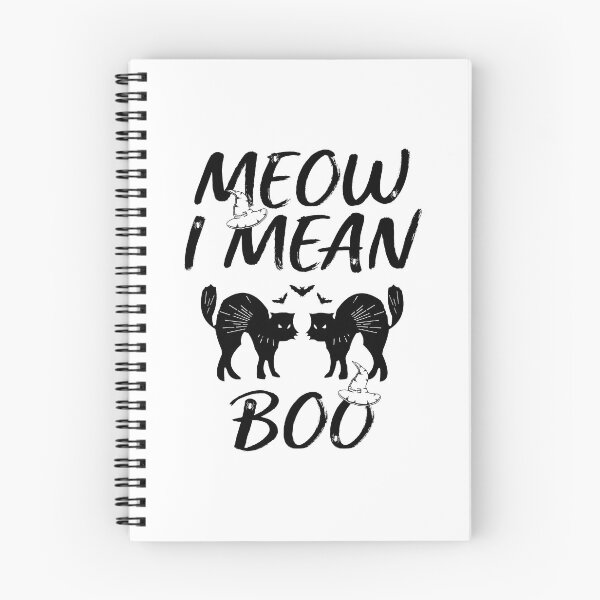 Item preview, Meow, I Mean Boo | Cat Halloween Design designed and sold by BlackTulips.