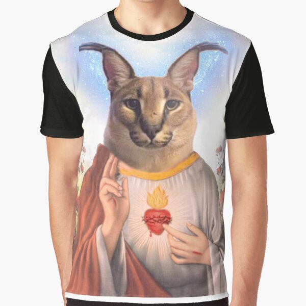 Floppa jesus Graphic T-Shirt
