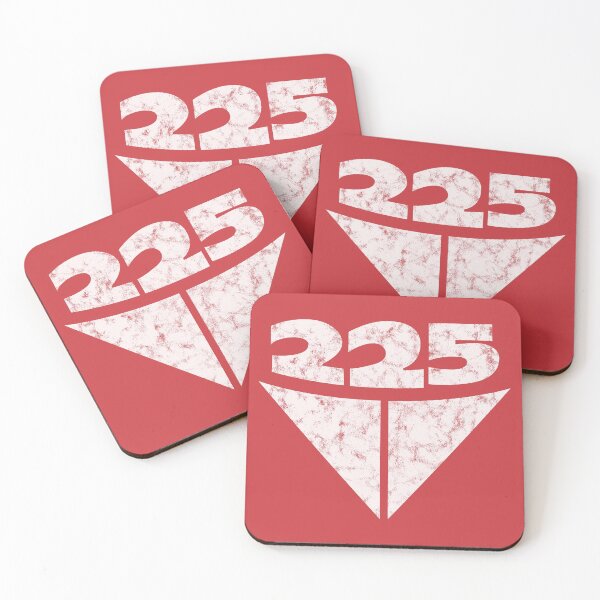 Item preview, 225 Aussie Valiant Badge (White on Red - Worn) designed and sold by Justin Ellis.
