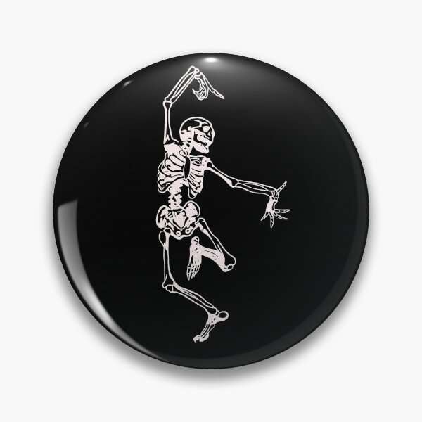 Item preview, Dancing Halloween skeleton  designed and sold by PrintsEntmt.