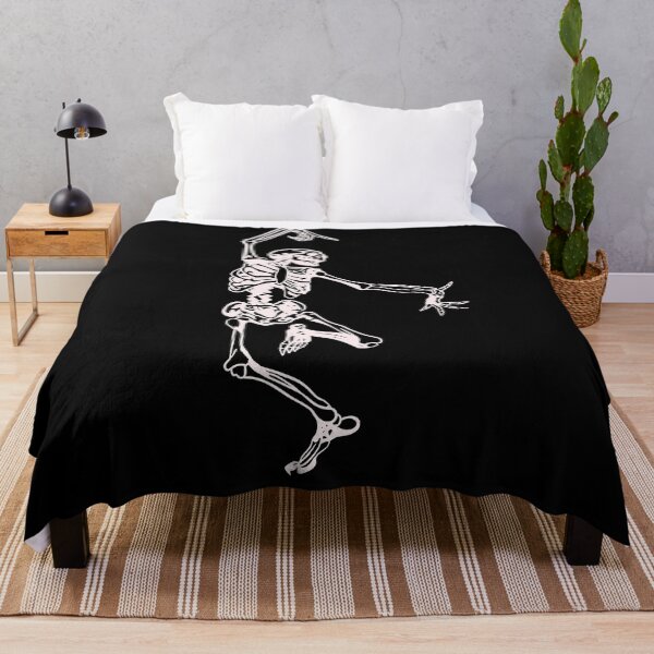 Item preview, Dancing Halloween skeleton  designed and sold by PrintsEntmt.