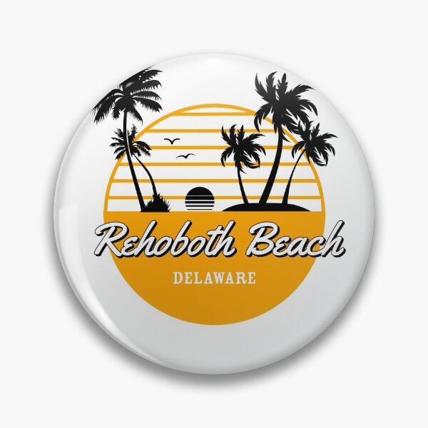 Item preview, Rehoboth Beach Delaware Vintage Retro Surf USA Travel Vacation Summer Sunset Beach designed and sold by tmartinezta.