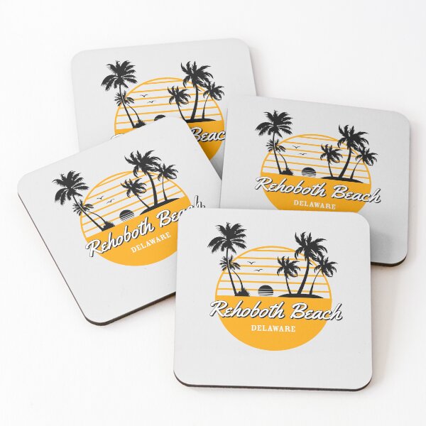 Item preview, Rehoboth Beach Delaware Vintage Retro Surf USA Travel Vacation Summer Sunset Beach designed and sold by tmartinezta.