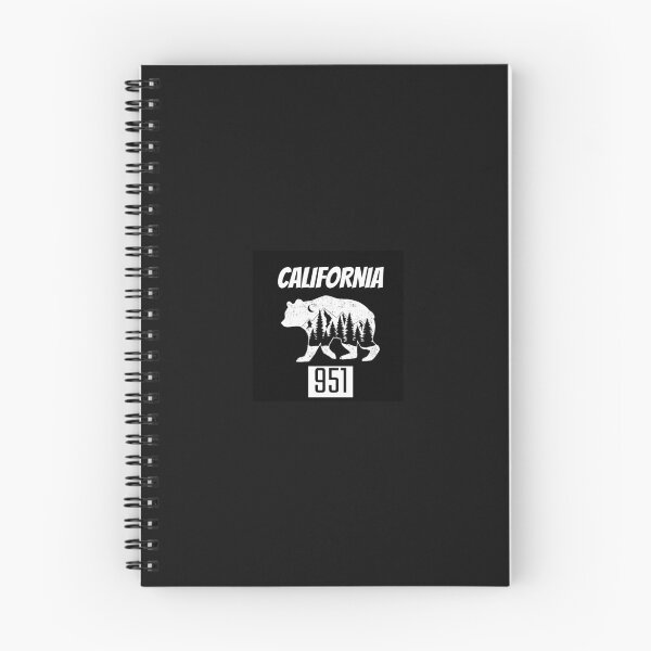 Item preview, California 951 Area Code California Bear Black and White designed and sold by BestCoolStuff.