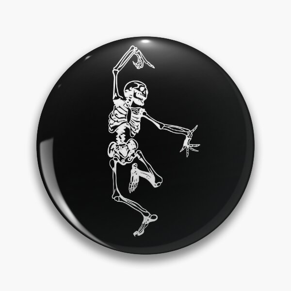 Item preview, Dancing Halloween skeleton  designed and sold by PrintsEntmt.