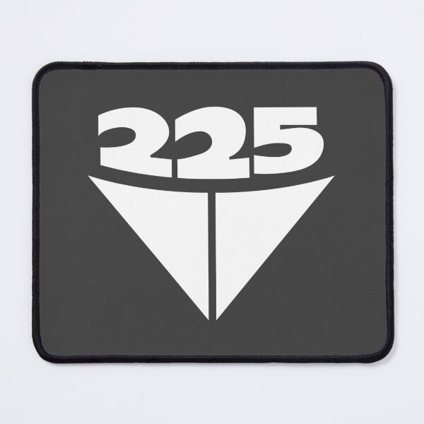 Item preview, 225 Aussie Valiant Badge (White on Asphalt) designed and sold by Justin Ellis.