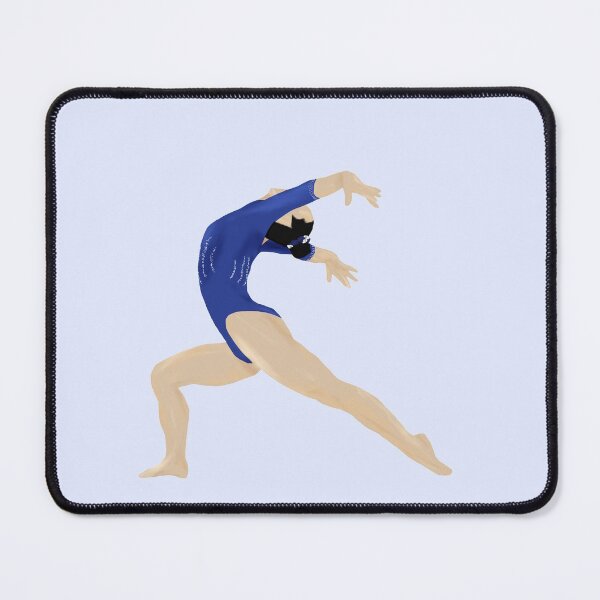 Item preview, Kara Eaker Gymnastics Art - Blue Leo designed and sold by Cherries4.
