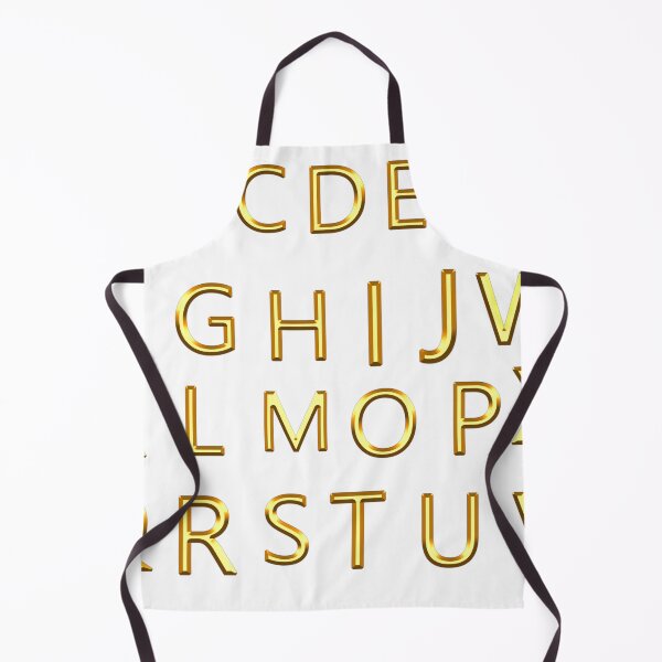 Item preview, Golden Alphabets designed and sold by If-Art.